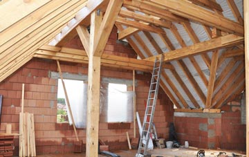 Newton On The Hill attic trusses